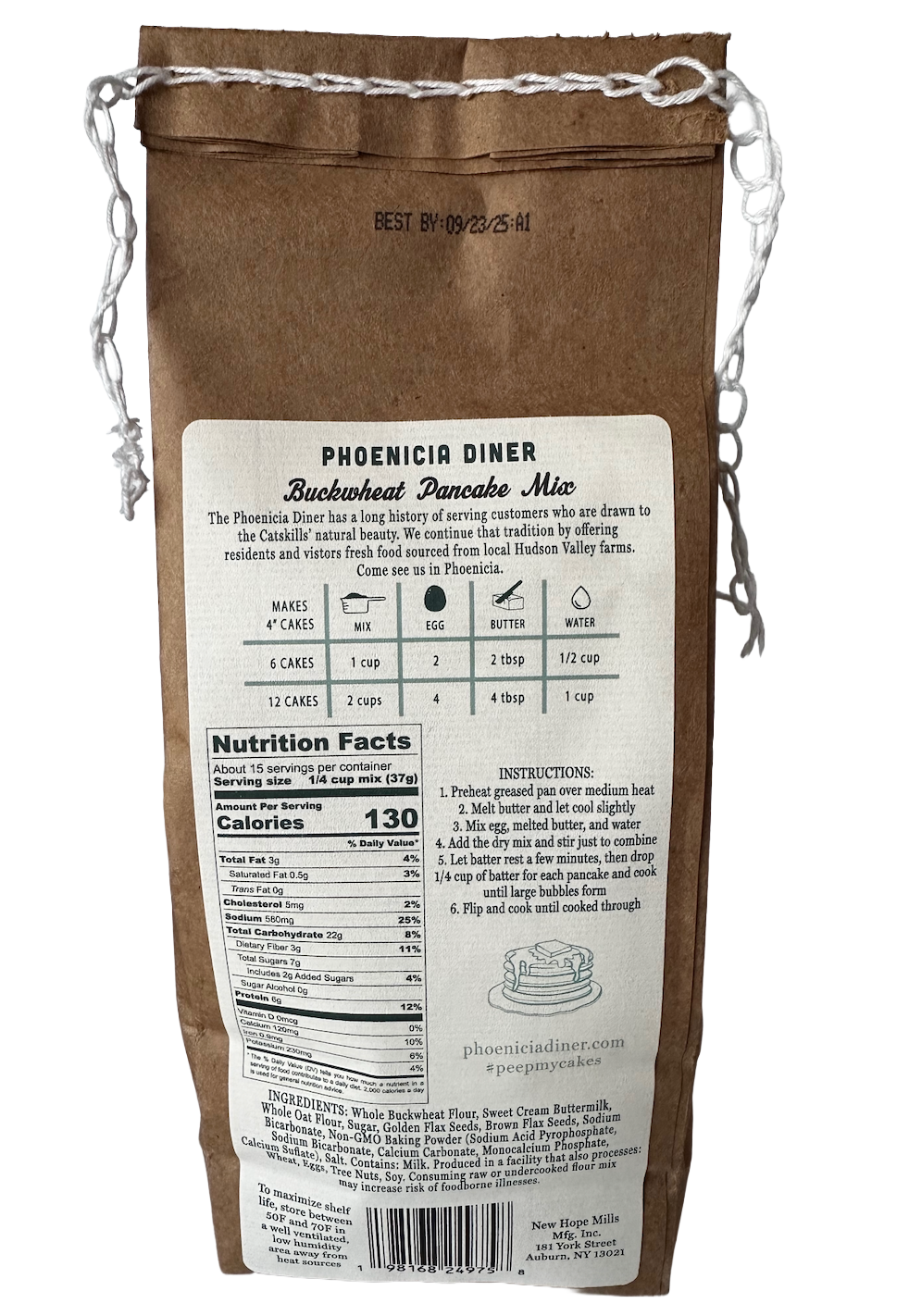 Buckwheat Pancake Mix